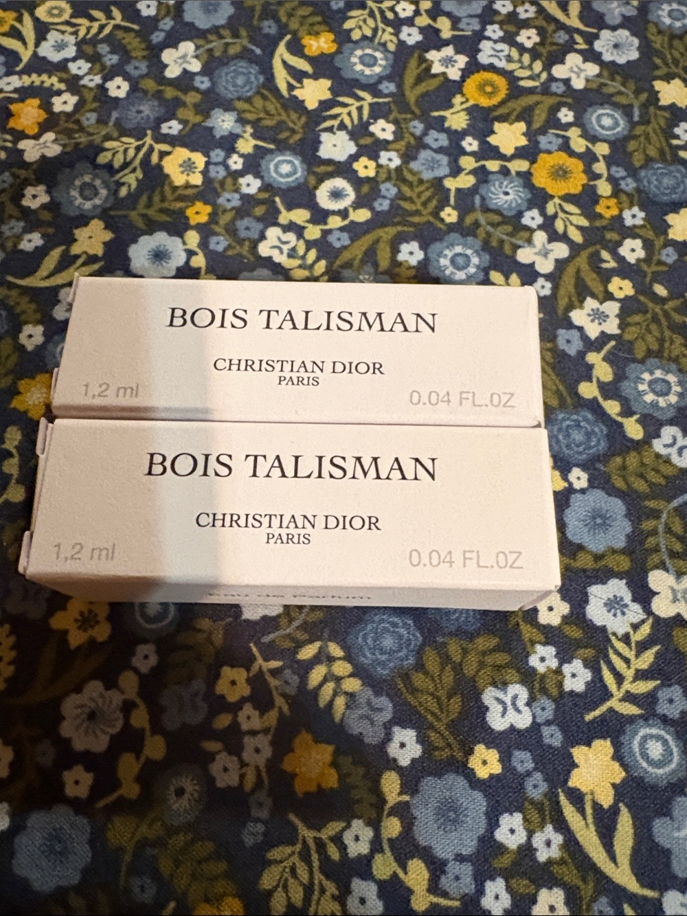 Christian Dior Bois Talisman Mini Perfume Vials - White